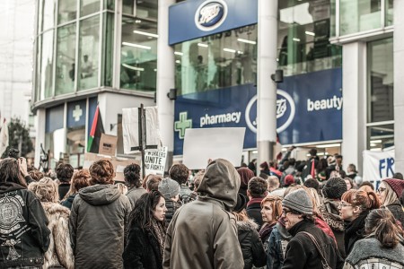 Boots tax protest