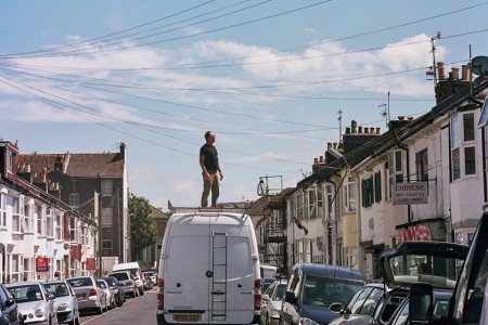 Roofer - Brighton Folk street photography series